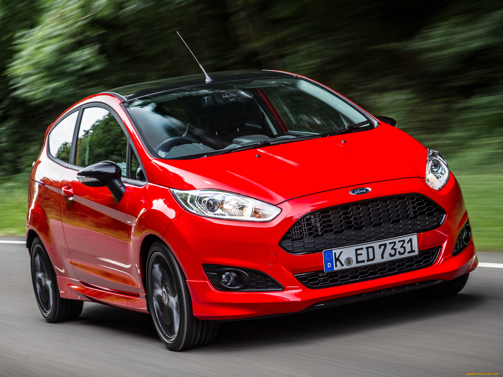 , ford, fiesta, zetec, s, red, 2014, 
